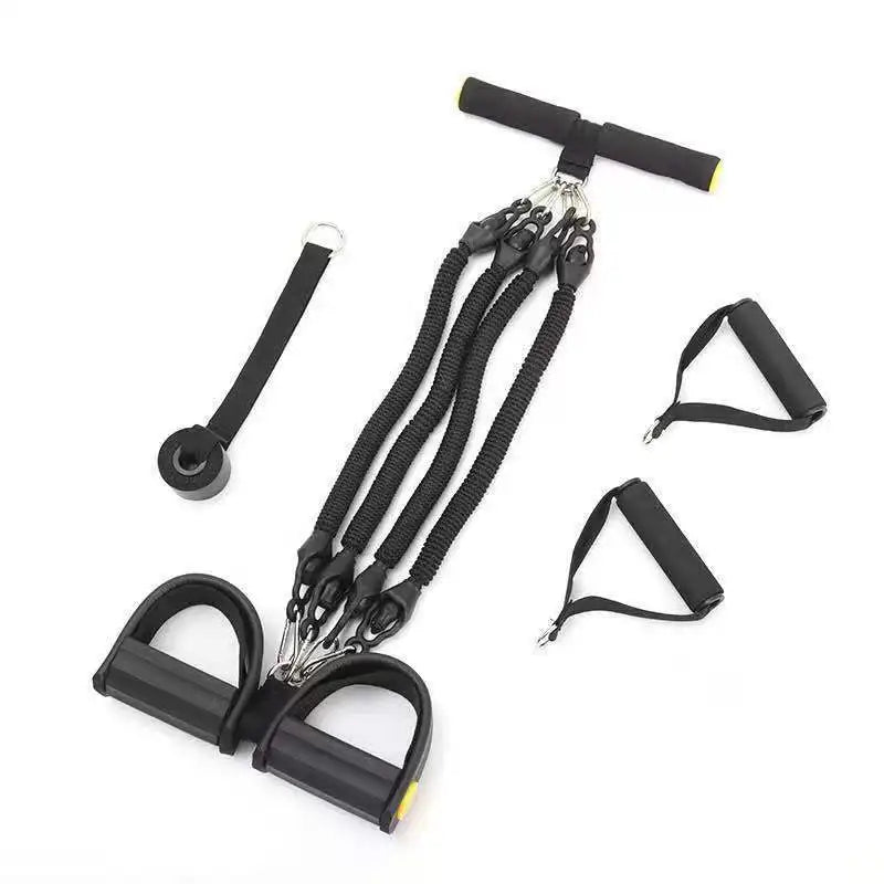 Fitness Pull Pedal Exercise At Home Fitness Exercise Resistance Band Sports Weight Loss Thin Belly Yoga Shaping Exerciser