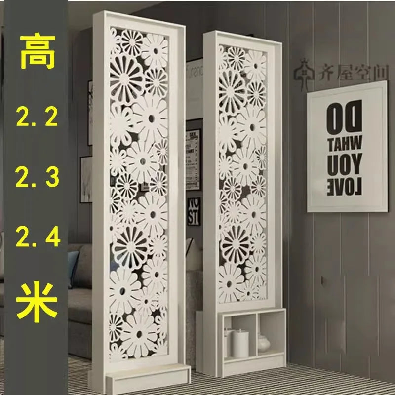 Living room screen simple modern fashion screen creative partition decorative cabinet simple living room room double-sided movem