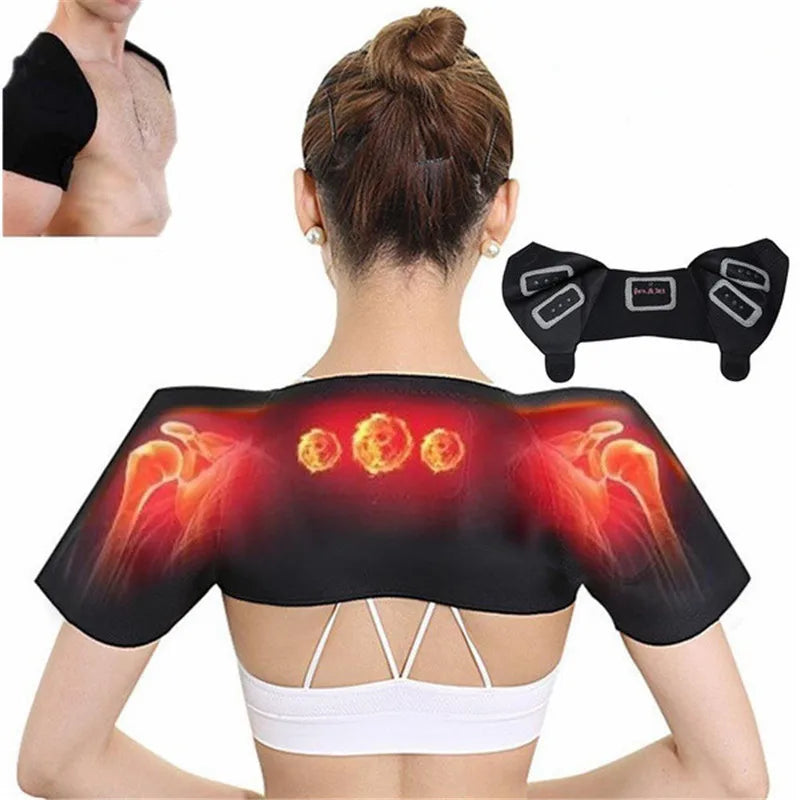 Sport Adjustable Shoulder Belt Fitness Pressure Shoulder Pad Protector Weightlifting Warm Shoulder Wrap Strap