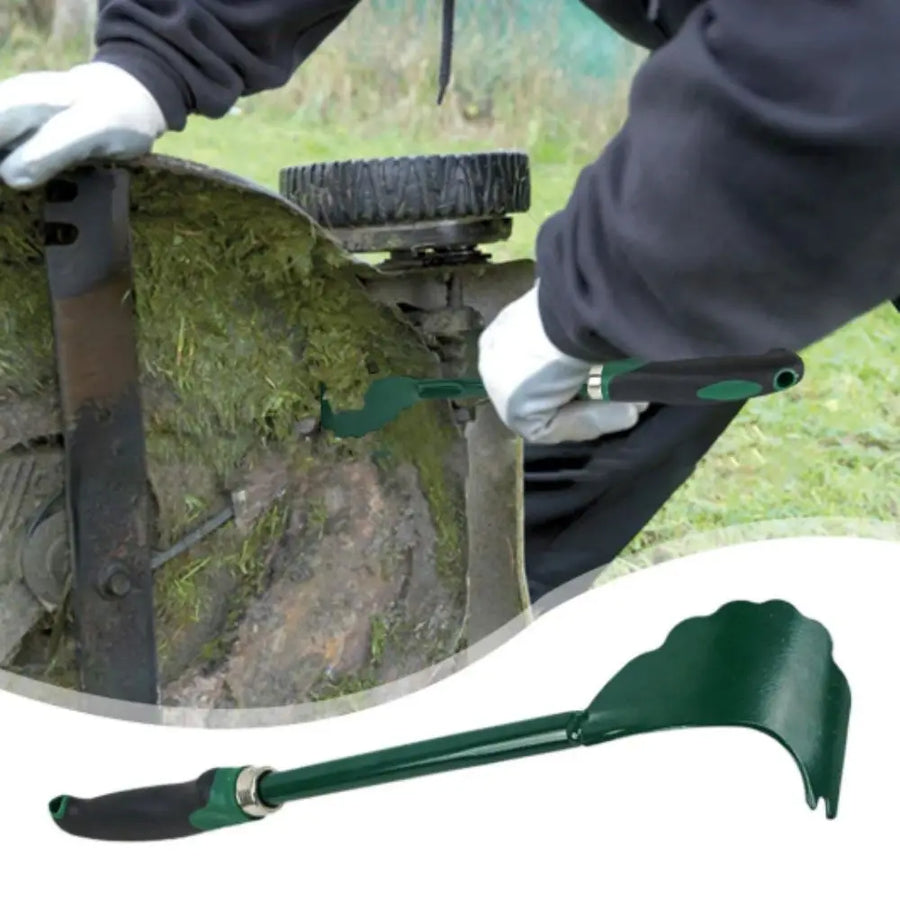 Heavy Duty Lawn Mower Cleaning Tool Iron Construction Garden Tool Garden Scraper Kit 1 Piece Lawn Mower Cleaner Trimmer Cleaning