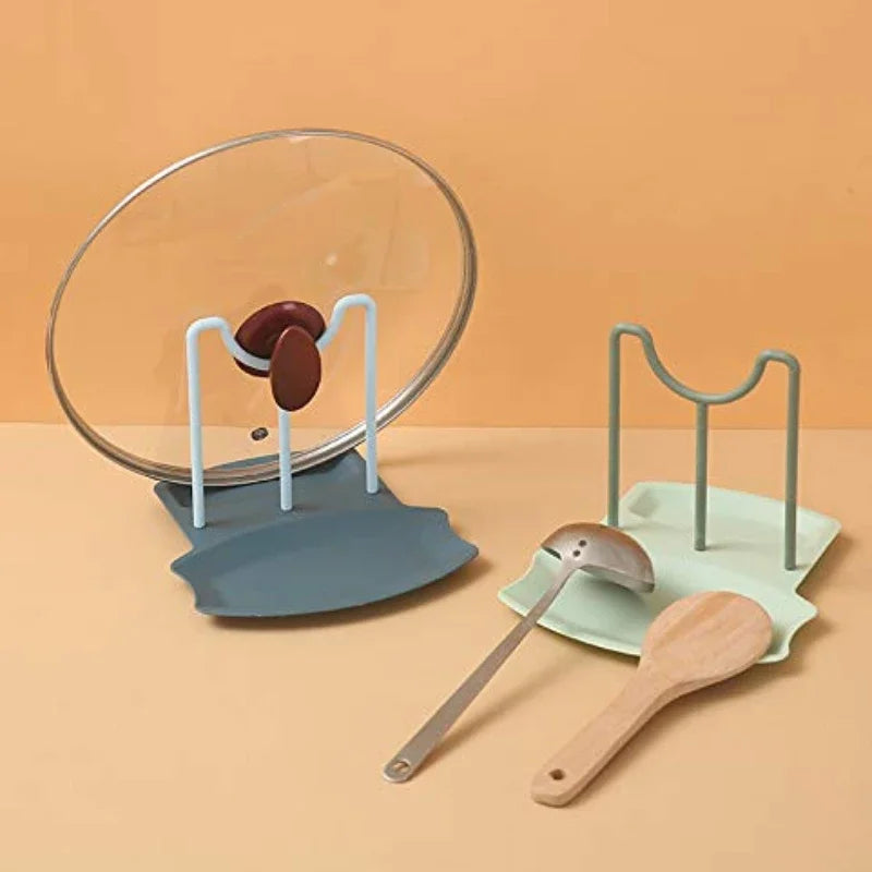 Spatula Rack Cabinet Organization Spoon Stand Storage Shelf Racks Pot Lid Holder Kitchen Gadget посуда для кухни