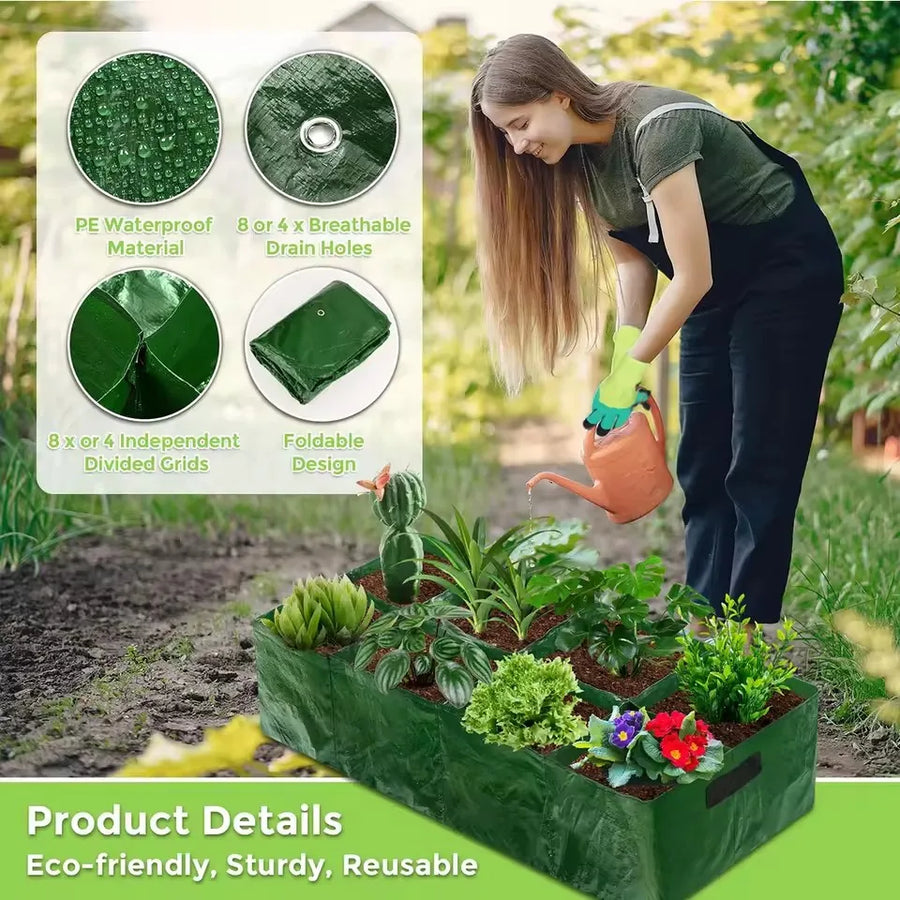 Garden Plant Grow Bag Indoor Cultivation Large Planters for Outdoor Balcony Greenhouse Gardening Accessories Planting Bags Tools