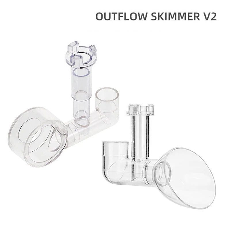 Aquarium Decoration Kit; Lily Outlet and Skimmer; Fishbowl Filter Accessories; Akvarium Fish Tank Essentials