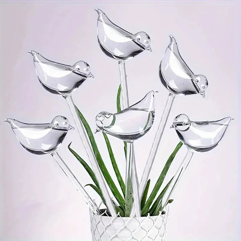 Garden Bird-Shaped Self-Watering Globes Perfect For Automatic Flower Watering And Home Garden Tools Drip Water Seepage Device