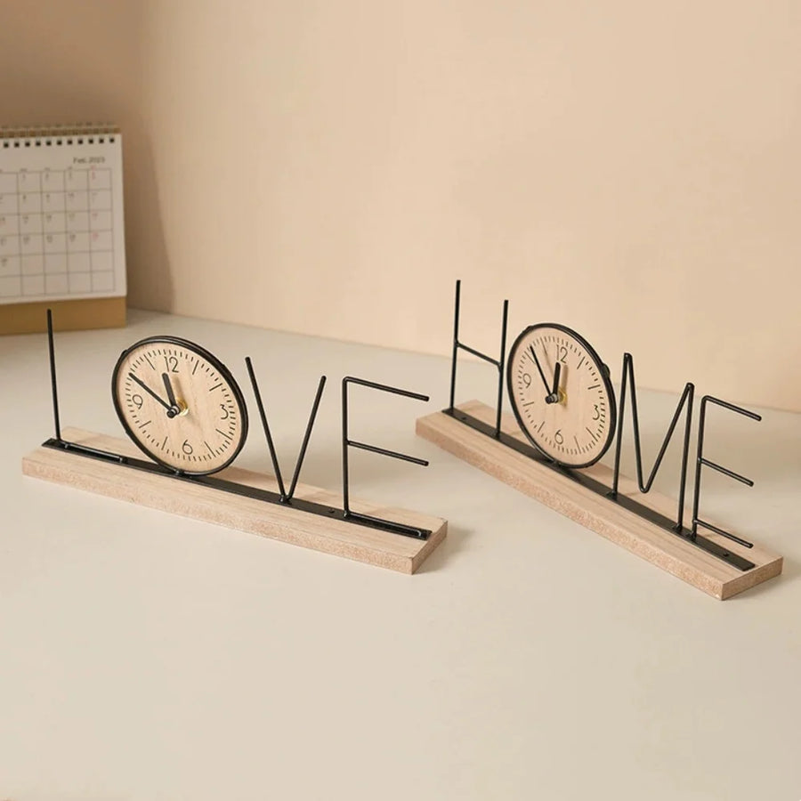 European Creative TV Cabinet Decoration Furniture Home Living Room Bedroom Entrance Wine Cabinet Office Desktop Clock Arrangeme