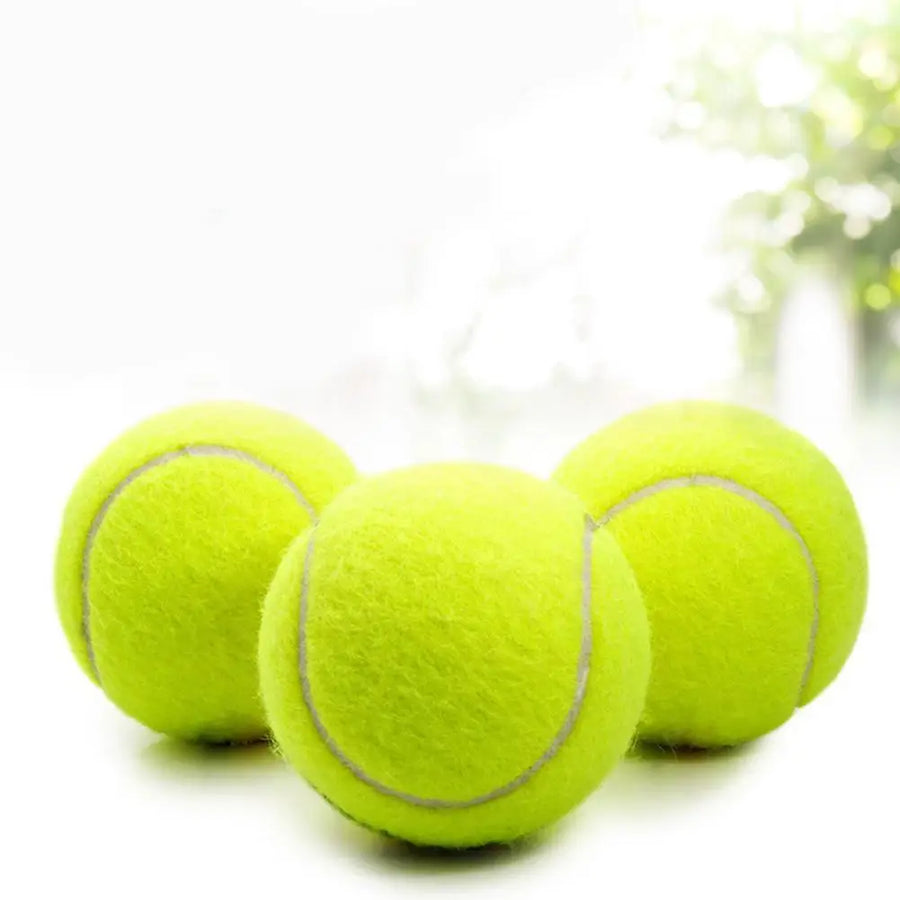 High Elasticity Training Entertainment Ball Tennis For Competition Training Exercises Elastic Fiber Rubber Outdoor Tennis Ball