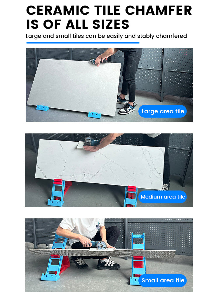 2pcs Plywood Panel Drywall Plasterboard Tooling Hand Large Carrier Tile Ceramic Chamfering Milling Porcelain Cut Masonry Tools