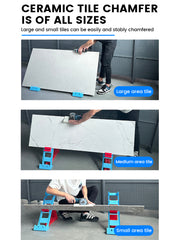 2pcs Plywood Panel Drywall Plasterboard Tooling Hand Large Carrier Tile Ceramic Chamfering Milling Porcelain Cut Masonry Tools