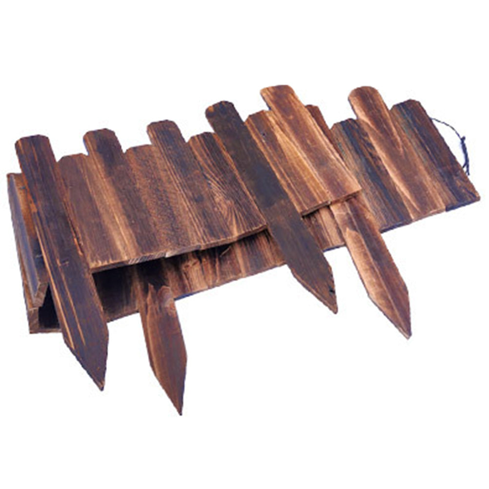 Vegetable Field Fence Edging for Garden Gardening Decorative Wood Landscape Courtyard Border Picket