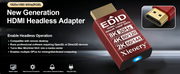 8K HDMI Dummy Plug - New-Generation EDID Emulator, Headless HDMI Dongle, Supports 7680x4320 RGB  for Gaming & Remote Access