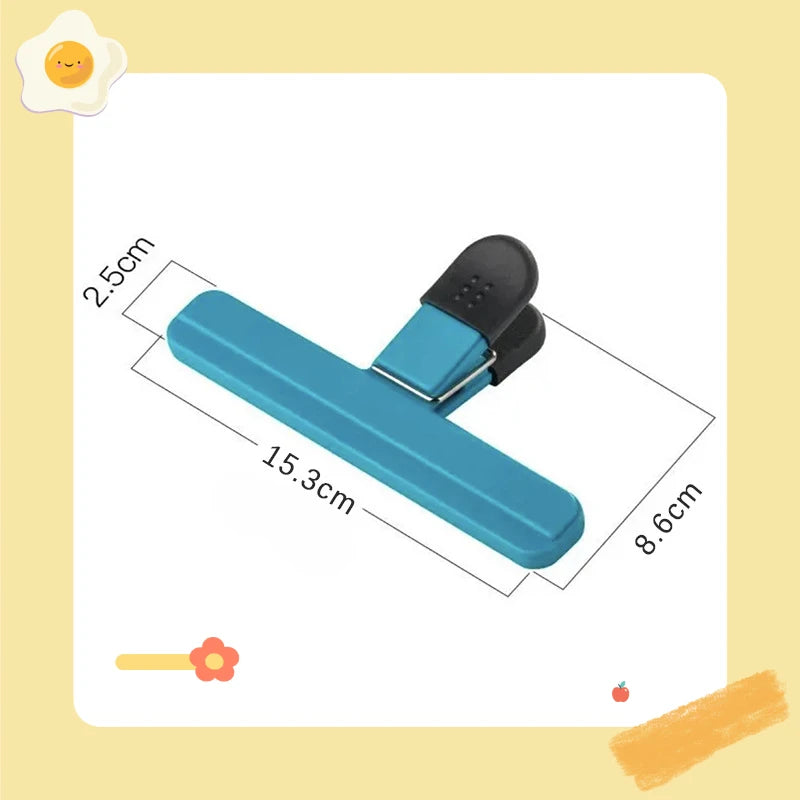 Kitchen Accessories T-Shaped Food Packaging Leak-Proof Moisture-Proof Plastic Bag Strong Sealing Clip Kitchen Gadgets