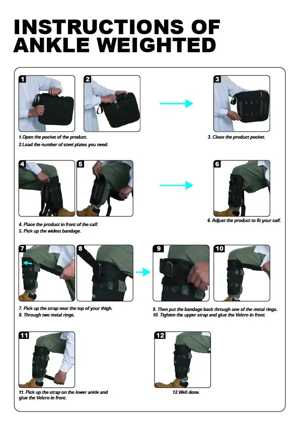Full Set Of Equipment Of Adjustable Weight Running Physical Training  Fitness Dumbbell strap Wrist And Ankle Training  Kit