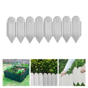Garden Fence Border with Stake Outside Fence Ornament Lightweight Decorative for Fence/Border Flower Bed Edging Yard Flower Lawn