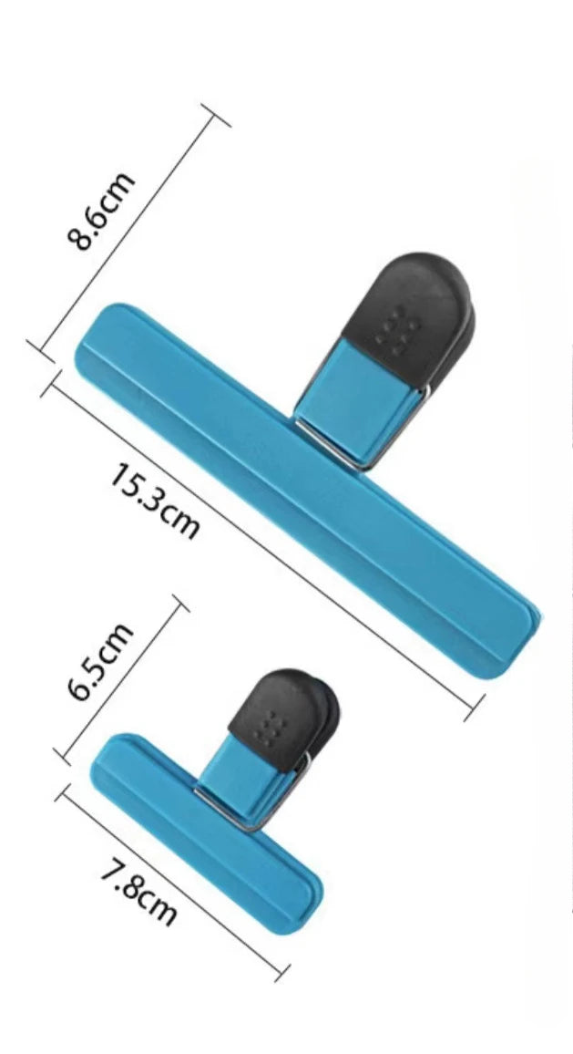 Kitchen Accessories T-Shaped Food Packaging Leak-Proof Moisture-Proof Plastic Bag Strong Sealing Clip Kitchen Gadgets