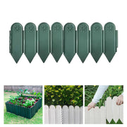 Garden Fence Border with Stake Outside Fence Ornament Lightweight Decorative for Fence/Border Flower Bed Edging Yard Flower Lawn