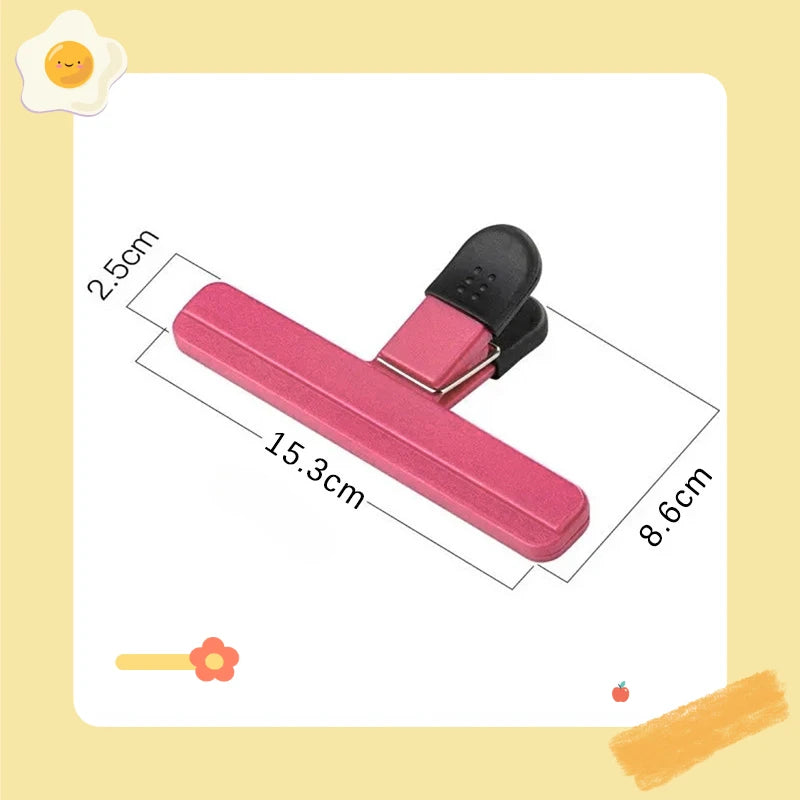 Kitchen Accessories T-Shaped Food Packaging Leak-Proof Moisture-Proof Plastic Bag Strong Sealing Clip Kitchen Gadgets