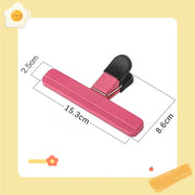 Kitchen Accessories T-Shaped Food Packaging Leak-Proof Moisture-Proof Plastic Bag Strong Sealing Clip Kitchen Gadgets