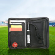 Professional Football Referee Bag With Red Yellow Card,Toss Tool,Record Card,Pen Soccer Wallet Set Kit Referee Equipment