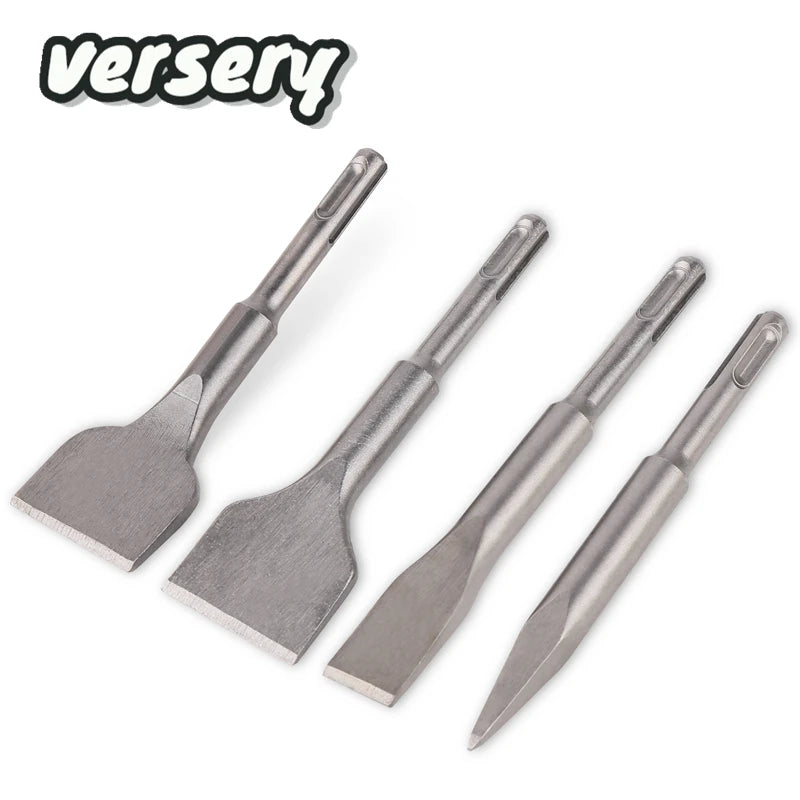 SDS PLUS Shank Electric Hammer Masonry Point Groove Flat Chisel Tools Wall Rock Drill Bit For Tile Cement Concrete Brick Stone