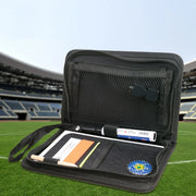 Professional Football Referee Bag With Red Yellow Card,Toss Tool,Record Card,Pen Soccer Wallet Set Kit Referee Equipment