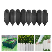 Garden Fence Border with Stake Outside Fence Ornament Lightweight Decorative for Fence/Border Flower Bed Edging Yard Flower Lawn