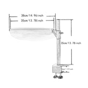 Cat Bed for Desk Modern with 2 Washable Mat for Furniture Living Room Indoor Desk Mount Perch 360 Degree Rotatable Indoor Cats