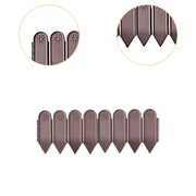 Garden Fence Border with Stake Outside Fence Ornament Lightweight Decorative for Fence/Border Flower Bed Edging Yard Flower Lawn