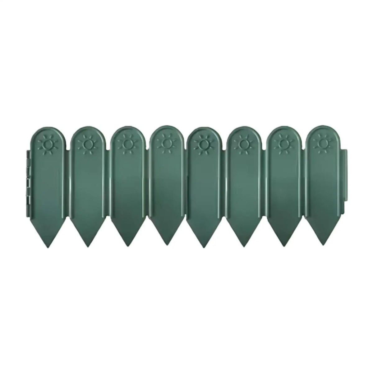 Garden Fence Border with Stake Outside Fence Ornament Lightweight Decorative for Fence/Border Flower Bed Edging Yard Flower Lawn