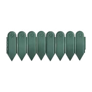 Garden Fence Border with Stake Outside Fence Ornament Lightweight Decorative for Fence/Border Flower Bed Edging Yard Flower Lawn