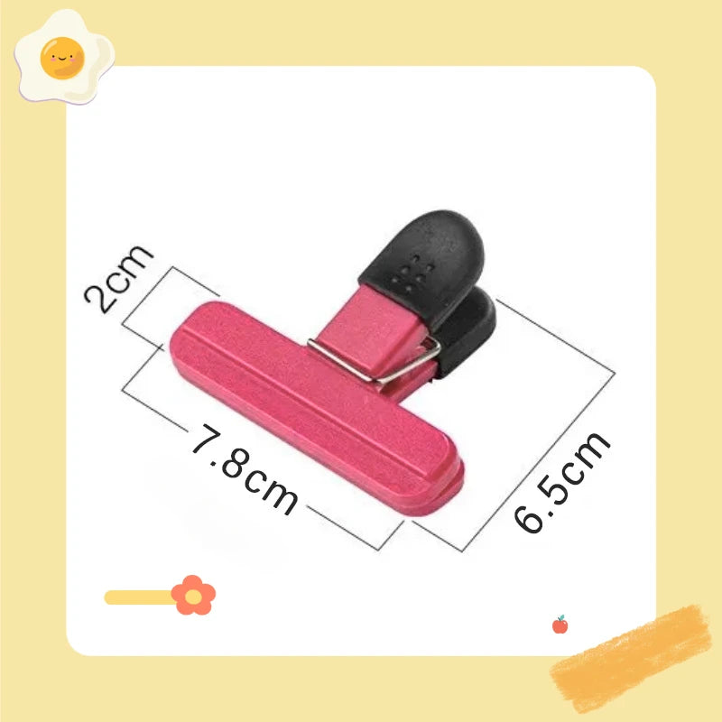 Kitchen Accessories T-Shaped Food Packaging Leak-Proof Moisture-Proof Plastic Bag Strong Sealing Clip Kitchen Gadgets