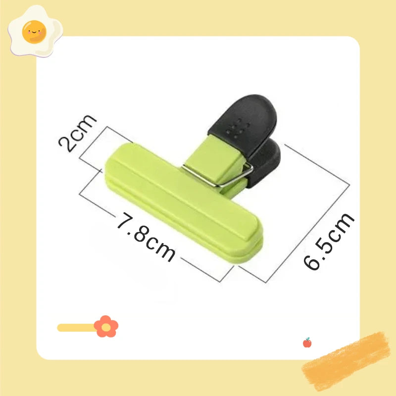 Kitchen Accessories T-Shaped Food Packaging Leak-Proof Moisture-Proof Plastic Bag Strong Sealing Clip Kitchen Gadgets