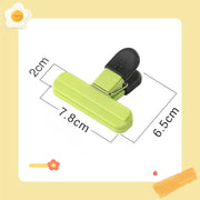 Kitchen Accessories T-Shaped Food Packaging Leak-Proof Moisture-Proof Plastic Bag Strong Sealing Clip Kitchen Gadgets