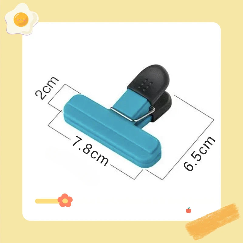 Kitchen Accessories T-Shaped Food Packaging Leak-Proof Moisture-Proof Plastic Bag Strong Sealing Clip Kitchen Gadgets