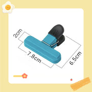 Kitchen Accessories T-Shaped Food Packaging Leak-Proof Moisture-Proof Plastic Bag Strong Sealing Clip Kitchen Gadgets