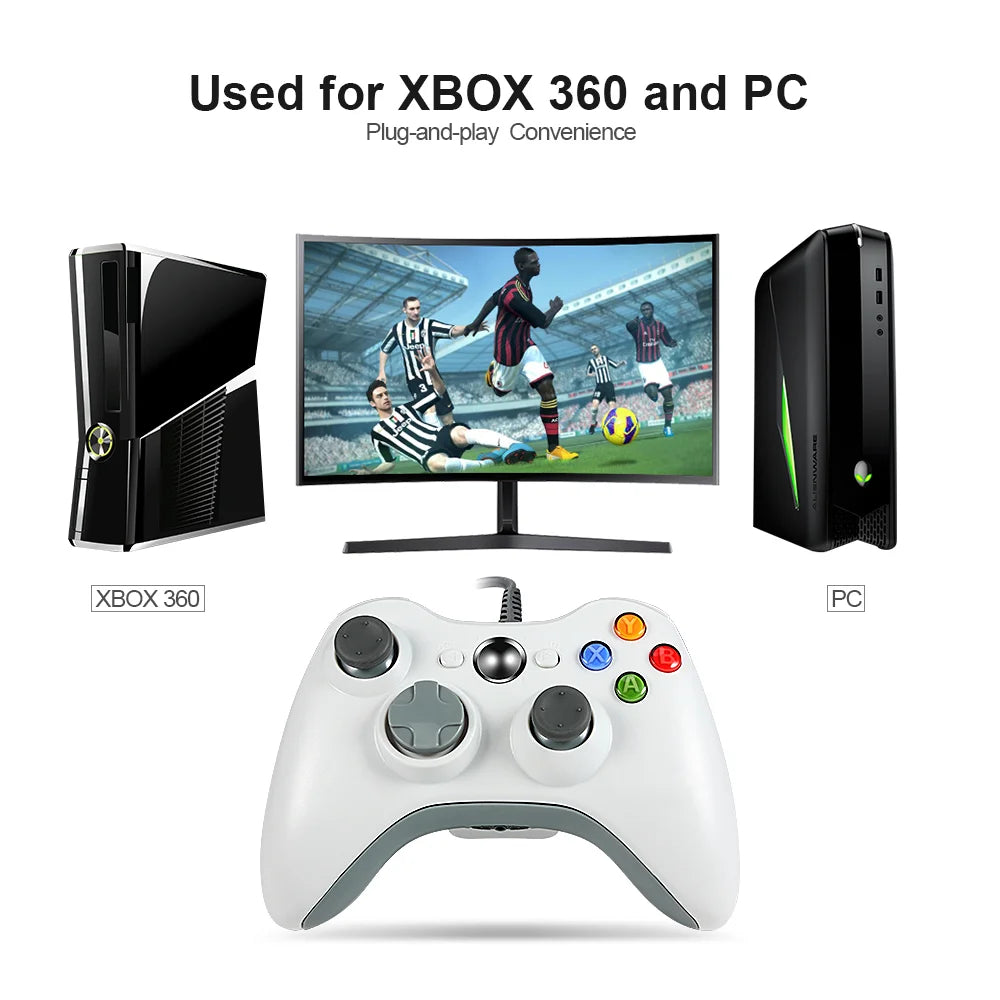 Gamepad For Xbox 360 Wired Joystick Controller  Wired Joystick For XBOX 360  Controller Gamepad Joypad