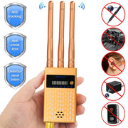 Professional Anti-Spy Detector Wireless RF Signal Finder WiFi GSM Bug Spy-Camera Eavesdropping GPS Tracker Signal Devices Detect