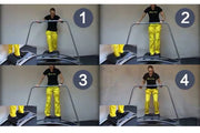 SRJOINFIT Ski Simulator Fitness Equipment, Artificial Skiing Machine, Skiing Machine
