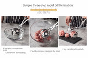 Kitchen Accessories Gadgets - Meatball Maker Clip, Fish Ball, Rice Ball Making Mold Form Tool, Stainless Steel Cuisine