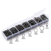 A Set Jewelry Findings Tool Set Open Jump Rings,Jewelry Pliers, Lobster Clasps hooks, jewelry tweezers Jewelry Making Supplies