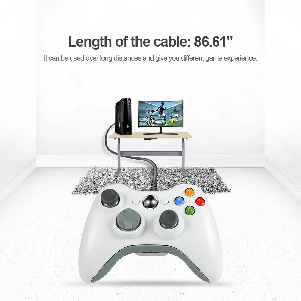 Gamepad For Xbox 360 Wired Joystick Controller  Wired Joystick For XBOX 360  Controller Gamepad Joypad