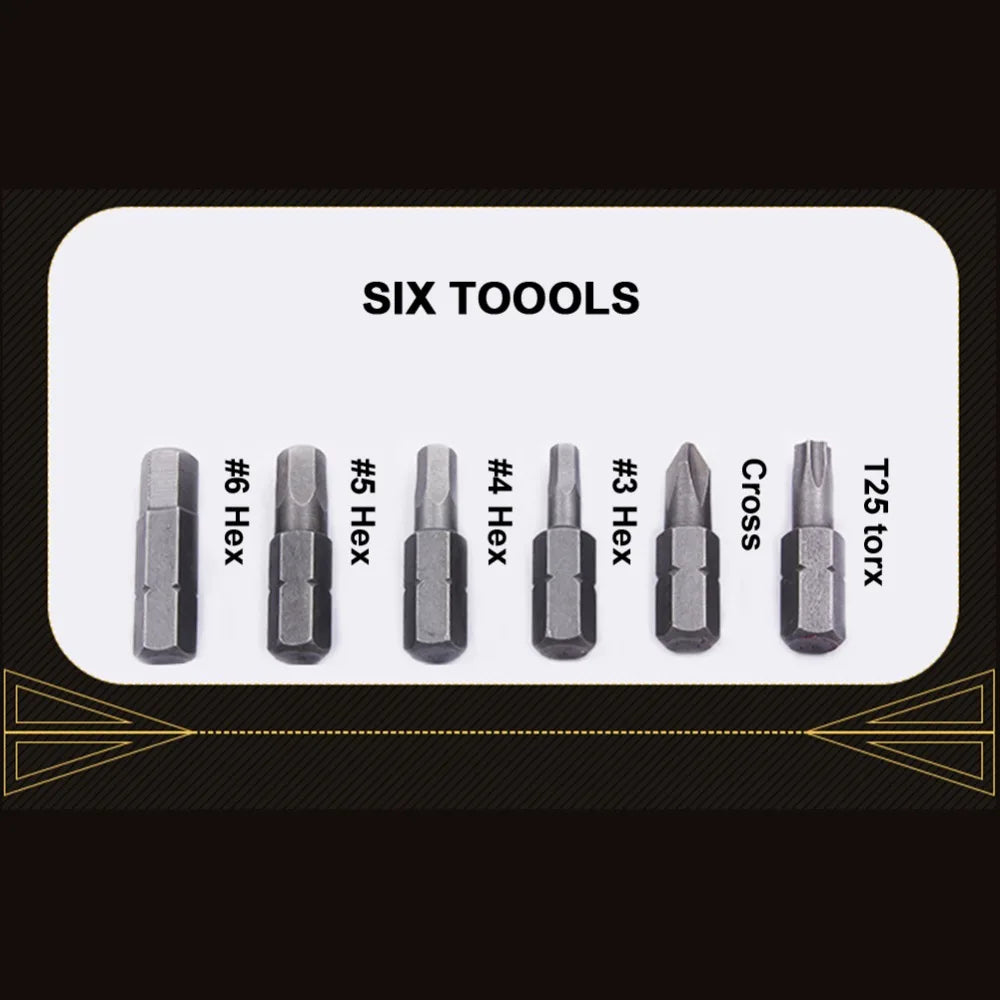 Bicycle Repair Tools Kit Hex Spoke Cycling Screwdrivers Tool Tyre Lever Allen Wrench MTB Mountain Bike Multitool