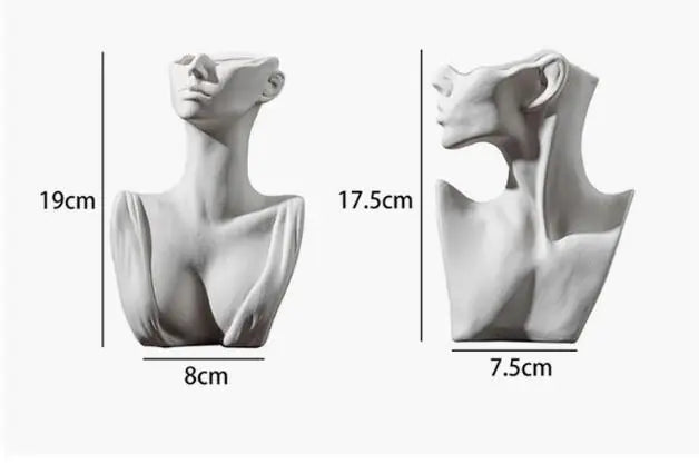 Ceramic Dried Flower Vase Home Art Deco Vase Nordic White Handicraft Decoration Living Room Desktop Flower Arrangement Vase