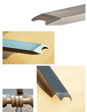 Rotating Woodworking Lathe Gouges Tools HSS Wood Carving Hand Chisel Thimble Knives Set Turning Tools