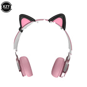 Cute Headphones Accessories Cat Ear Suitable for Headphone Gaming Headsets Attachment Stereo Headset Decoration