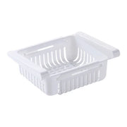 Kitchen Organizer Adjustable Kitchen Refrigerator Storage Rack Fridge Freezer Shelf Holder Pull-out Drawer Organiser Space Saver