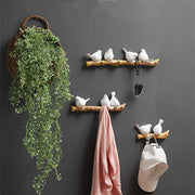 Wall Decorations Home Accessories Living Room Hanger Resin Bird Key Kitchen Coat Clothes Towel Hooks Hat Handbag Holder W