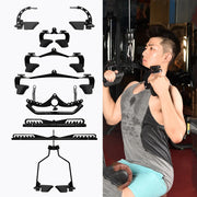 Home Gym Lat Pull Down Bar,Pulley Cable Machine Attachments,Muscel Training Stretcher, Bodybuilding Fitness Equipment, Accessor