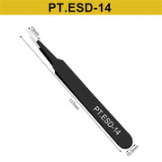 6pcs anti-static stainless steel tweezers set repair repair tool set anti-static hand tool set for model making