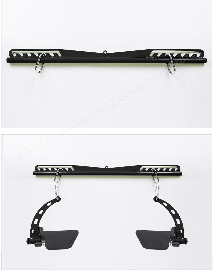 Home Gym Lat Pull Down Bar,Pulley Cable Machine Attachments,Muscel Training Stretcher, Bodybuilding Fitness Equipment, Accessor