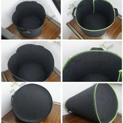 1/2/3 gallon Plant Grow Bags Nursery pots Veg Potato Transplanting planting Flower Pots Self-Adhesion Fabric Supplies Garden To